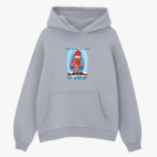 Толстовка худи оверсайз