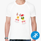 Мужская спортивная футболка