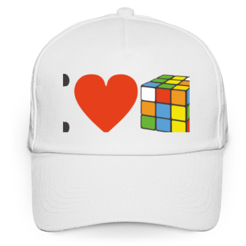 Кепка бейсболка с принтом Кубик Рубика | Rubiks Cube