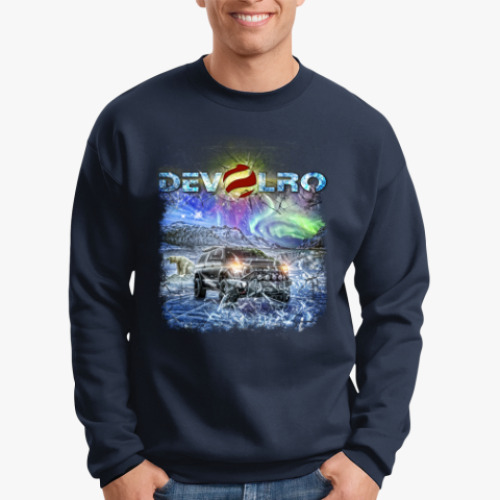 Свитшот с принтом DEVOLRO