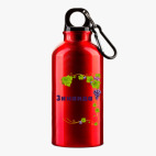 Металлическая бутылка 400 мл UV-DTF