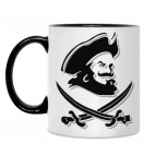 Кружка двухцветная