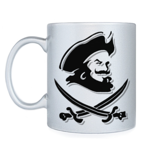 Кружка с принтом Пират