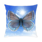 Подушка 35x35 см Бабочка