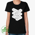 Женская футболка органик