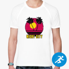 Мужская спортивная футболка