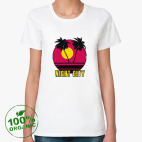 Женская футболка органик