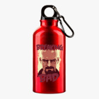 Металлическая бутылка 400 мл UV-DTF