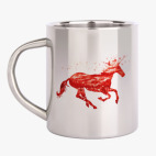 Кружка металлическая