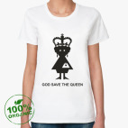 Женская футболка органик