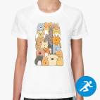 Женская спортивная футболка