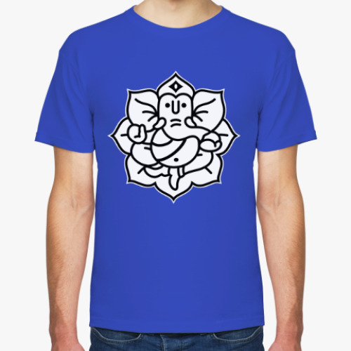 Футболка с принтом Ганеш