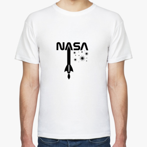 Футболка с принтом НАСА