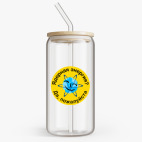 Банка с бамбуковой крышкой