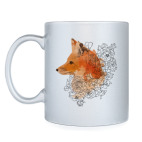 Акварельная лиса