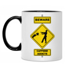 Кружка двухцветная