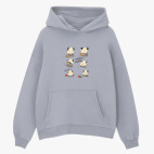 Толстовка худи оверсайз