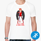 Мужская спортивная футболка