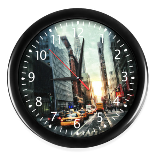 Часы с принтом New York