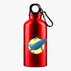 Металлическая бутылка 400 мл UV-DTF