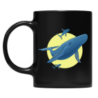 Кружка цветная UV-DTF