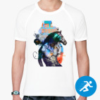 Мужская спортивная футболка