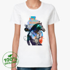 Женская футболка органик