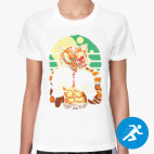 Женская спортивная футболка