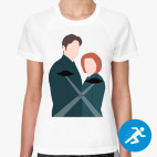Женская спортивная футболка