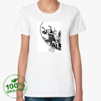Женская футболка органик