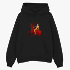 Толстовка худи оверсайз