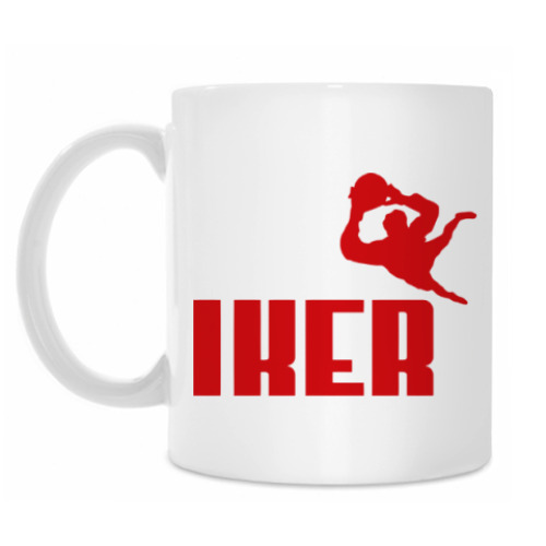 Кружка с принтом Iker Casillas