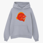 Толстовка худи оверсайз