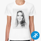 Женская спортивная футболка