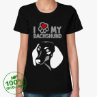 Женская футболка органик