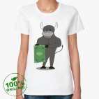 Женская футболка органик