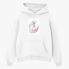 Толстовка худи оверсайз