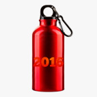 Металлическая бутылка 400 мл UV-DTF