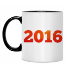 Кружка двухцветная