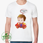 Мужская футболка органик