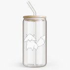 Банка с бамбуковой крышкой