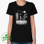 Женская футболка органик