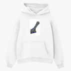 Толстовка худи оверсайз