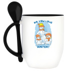 Кружка с ложкой