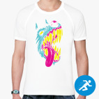 Мужская спортивная футболка