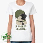 Женская футболка органик