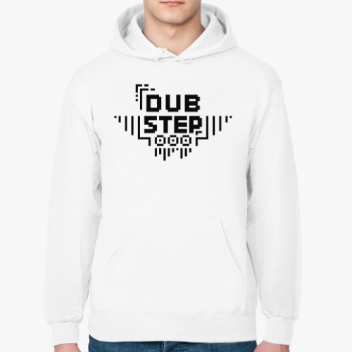 Толстовка худи с принтом Dubstep style