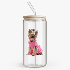 Банка с бамбуковой крышкой