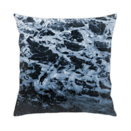 Подушка с принтом Пена