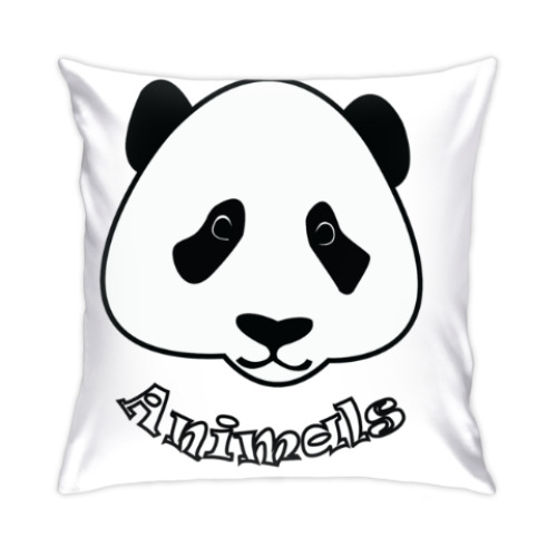 Подушка с принтом 'Animals'